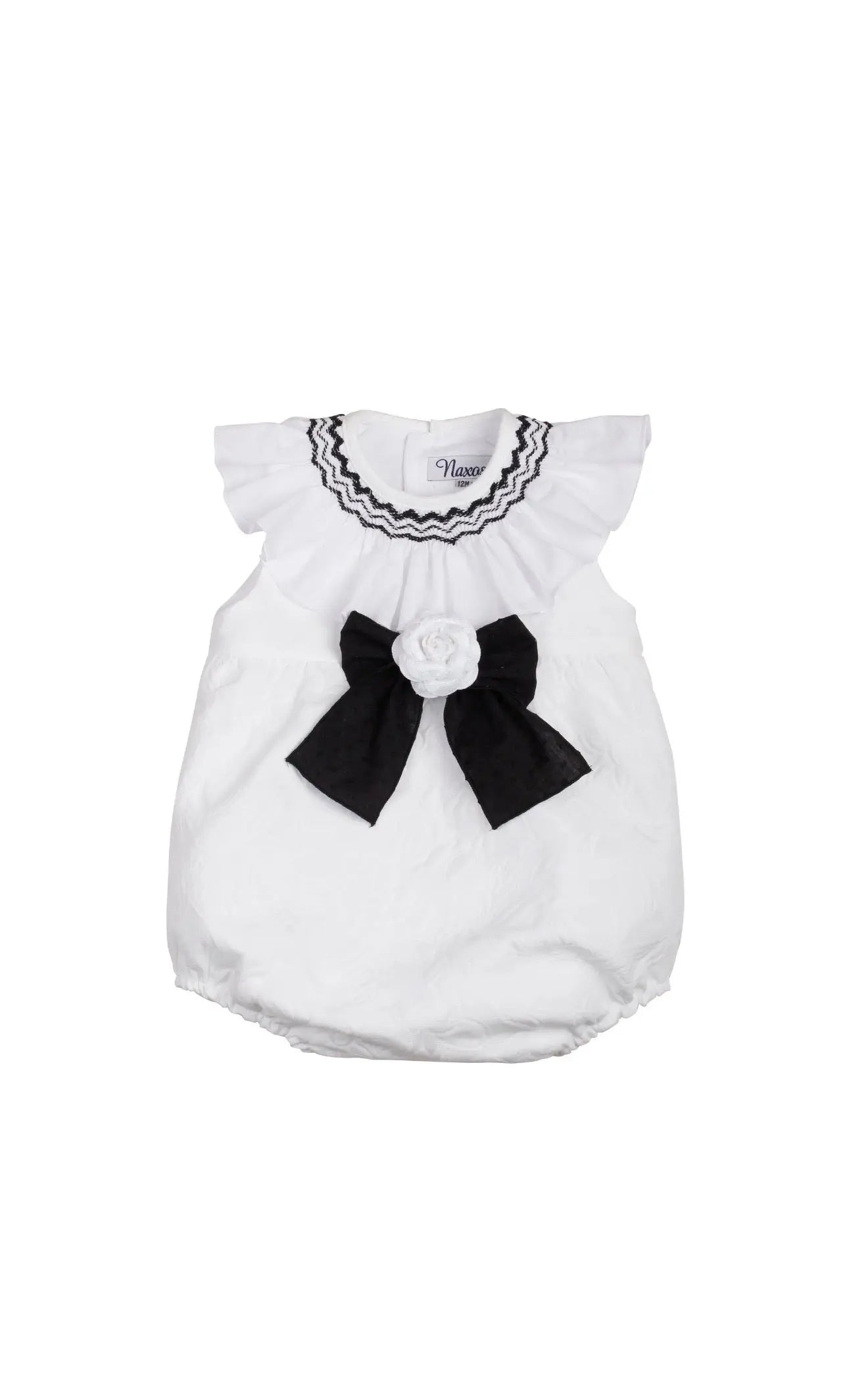 SS26 Naxos Baby Girls Chanel Romper Naxos
