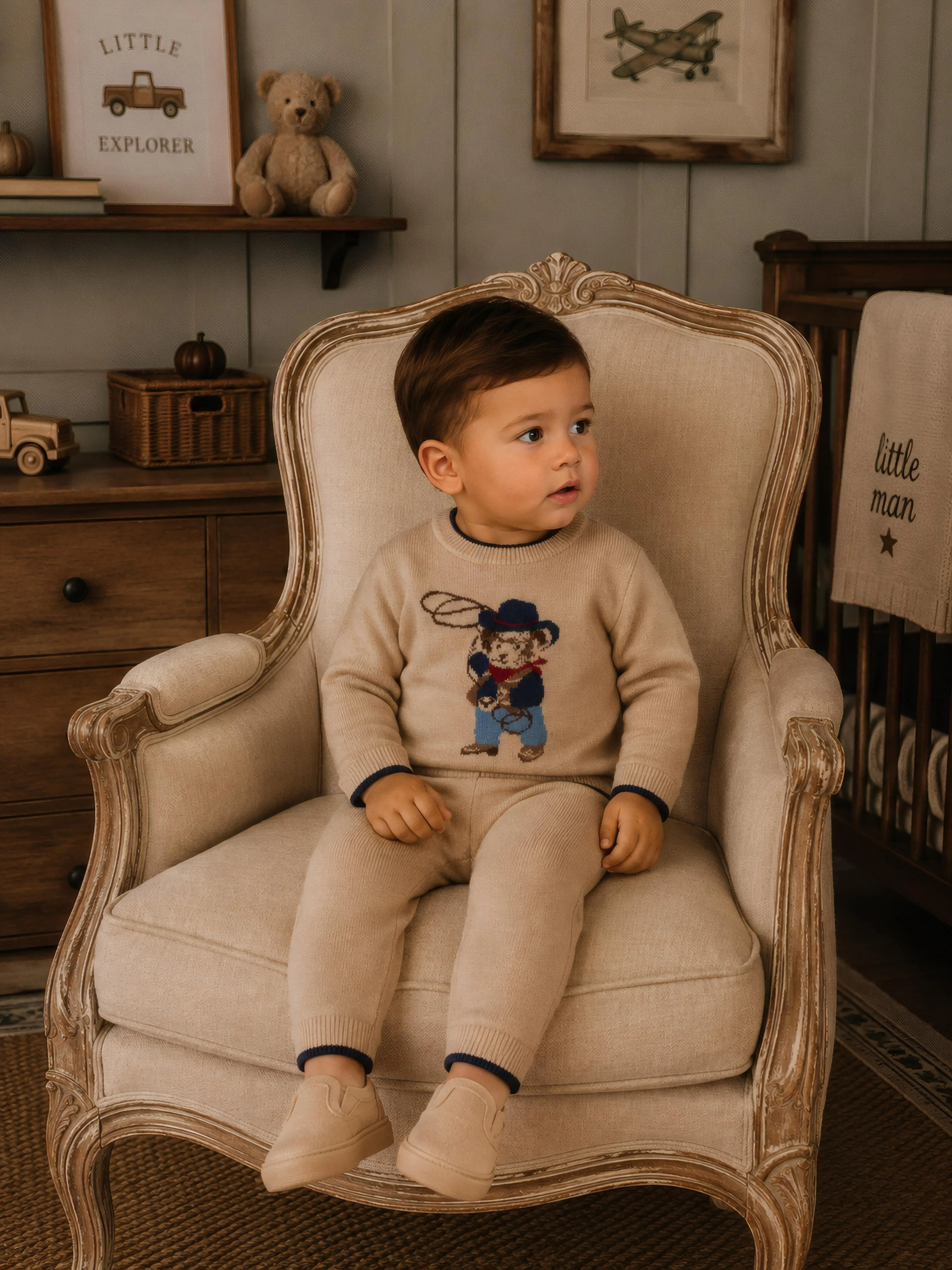 Dainty Delilah Baby Blue Boys Tracksuit Dainty Delilah