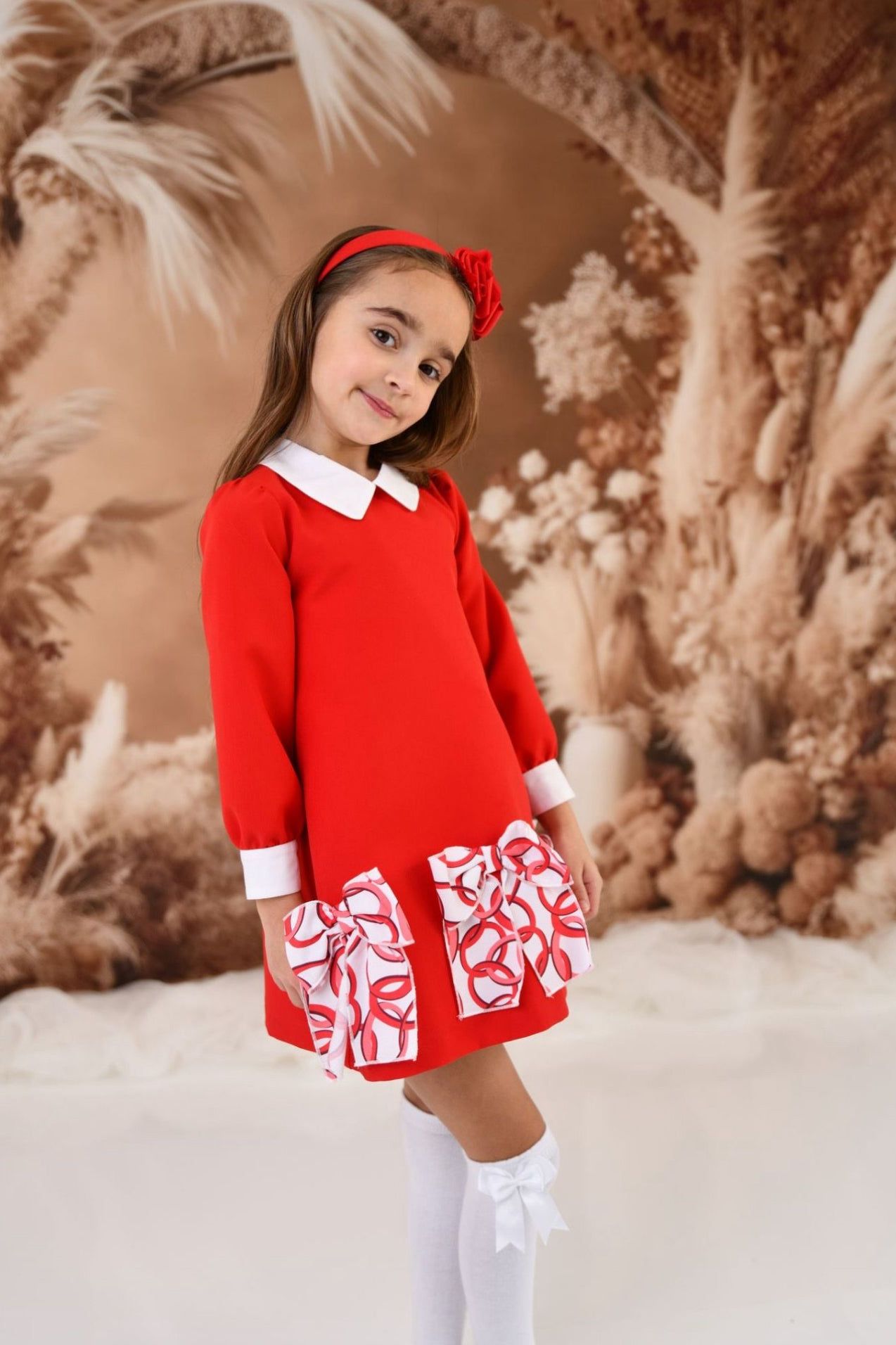 AW24 Rochy Girls Bubble Bow Dress