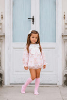 AW26 Dainty Delilah Baby Girls Carousel Romper Dainty Delilah