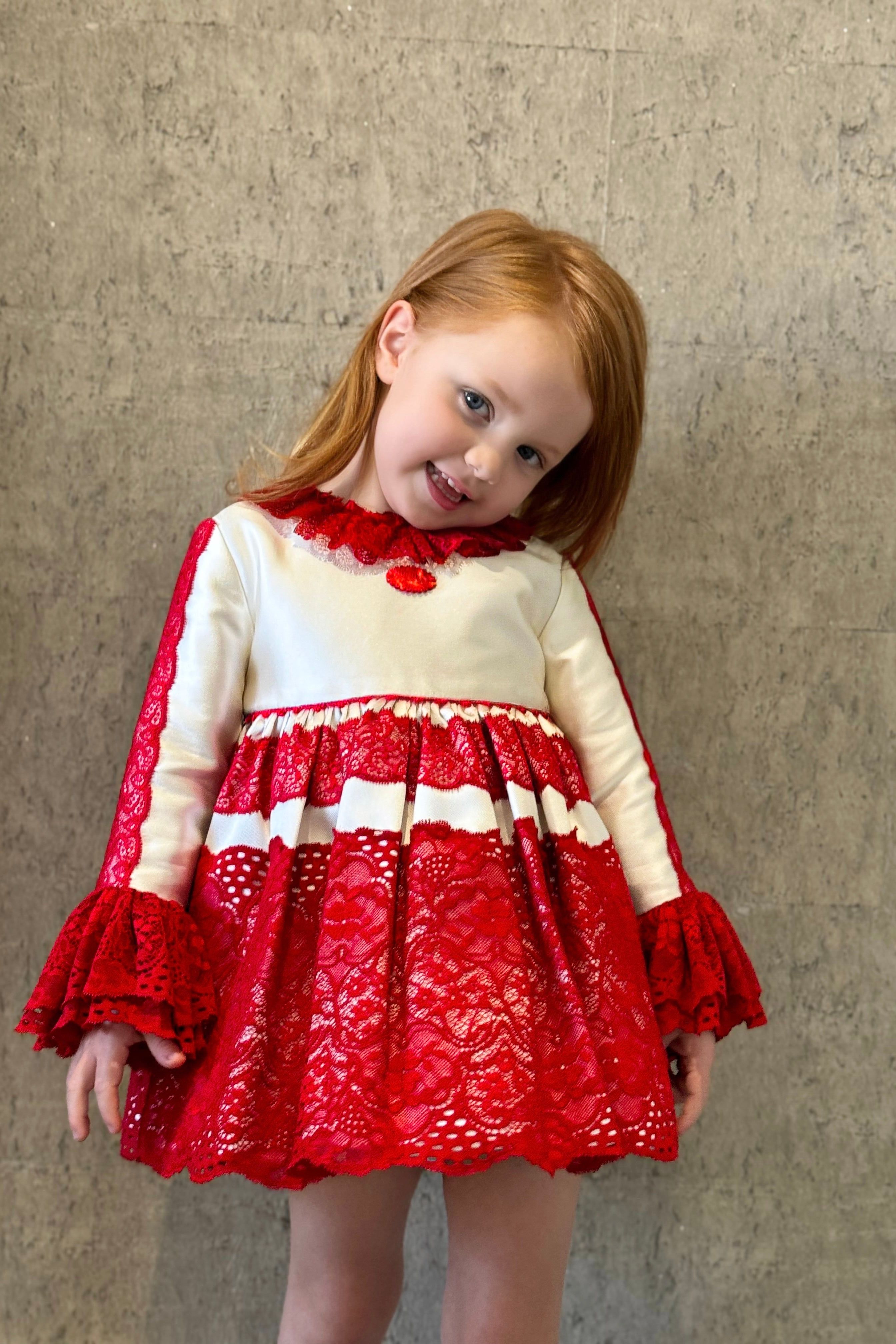 AW24 Beatriz Montero Ruby Girls Dress