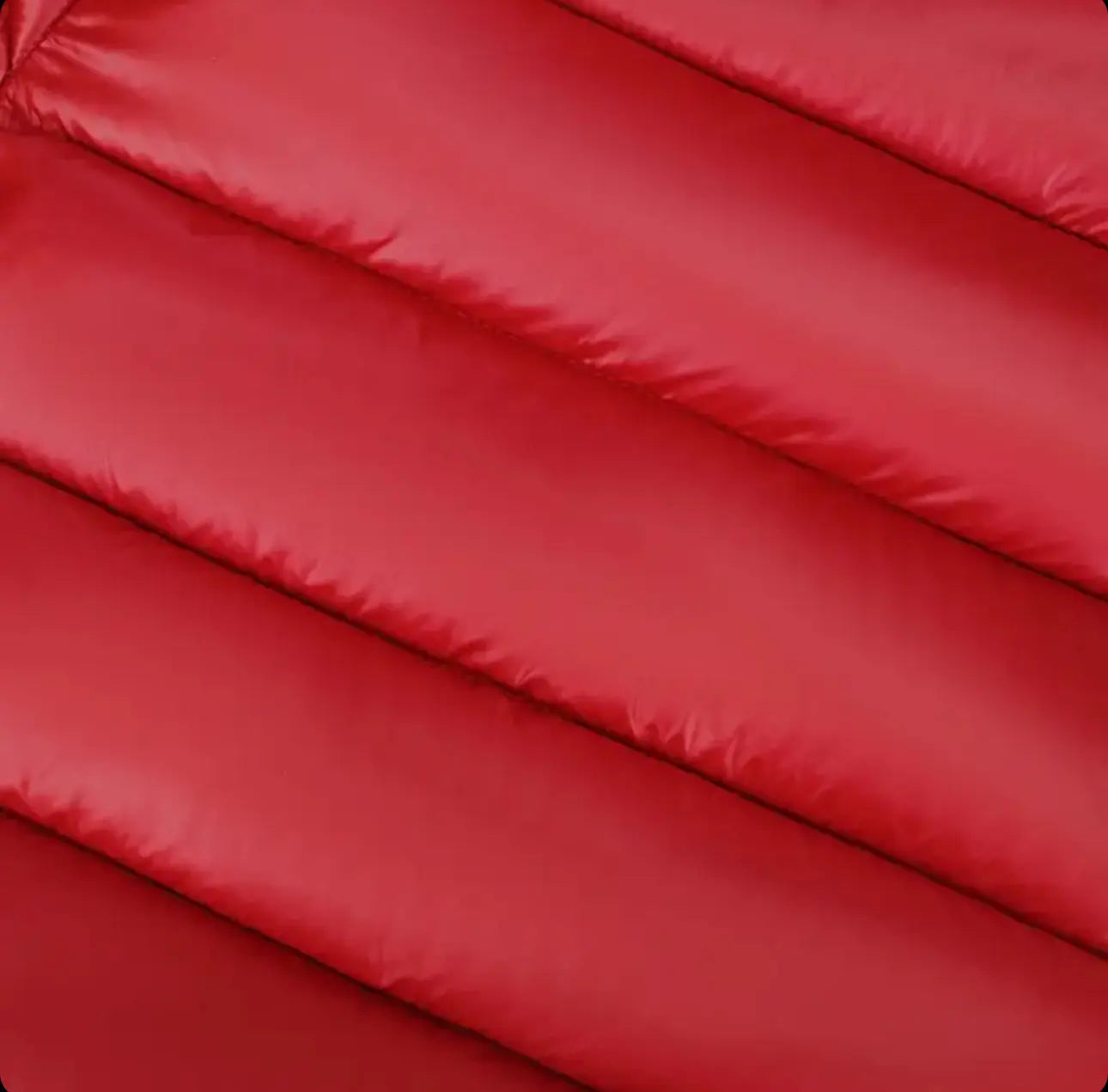 Red Fur Hood Unisex Coat Dainty Delilah