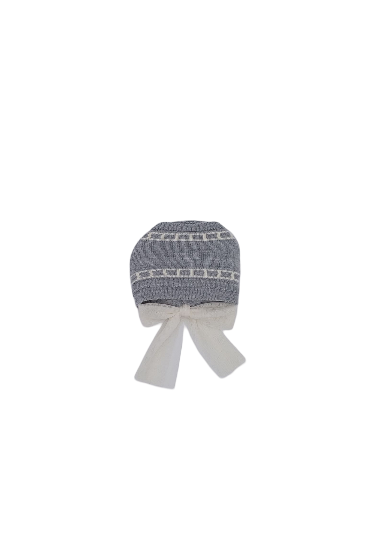 AW24 Rahigo Baby Girls Grey Dress, Knickers, Bonnet & Socks Rahigo Moda Infantil