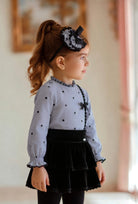 AW26 Miranda Girls Polka Dot Shirt & Skirt Set Miranda