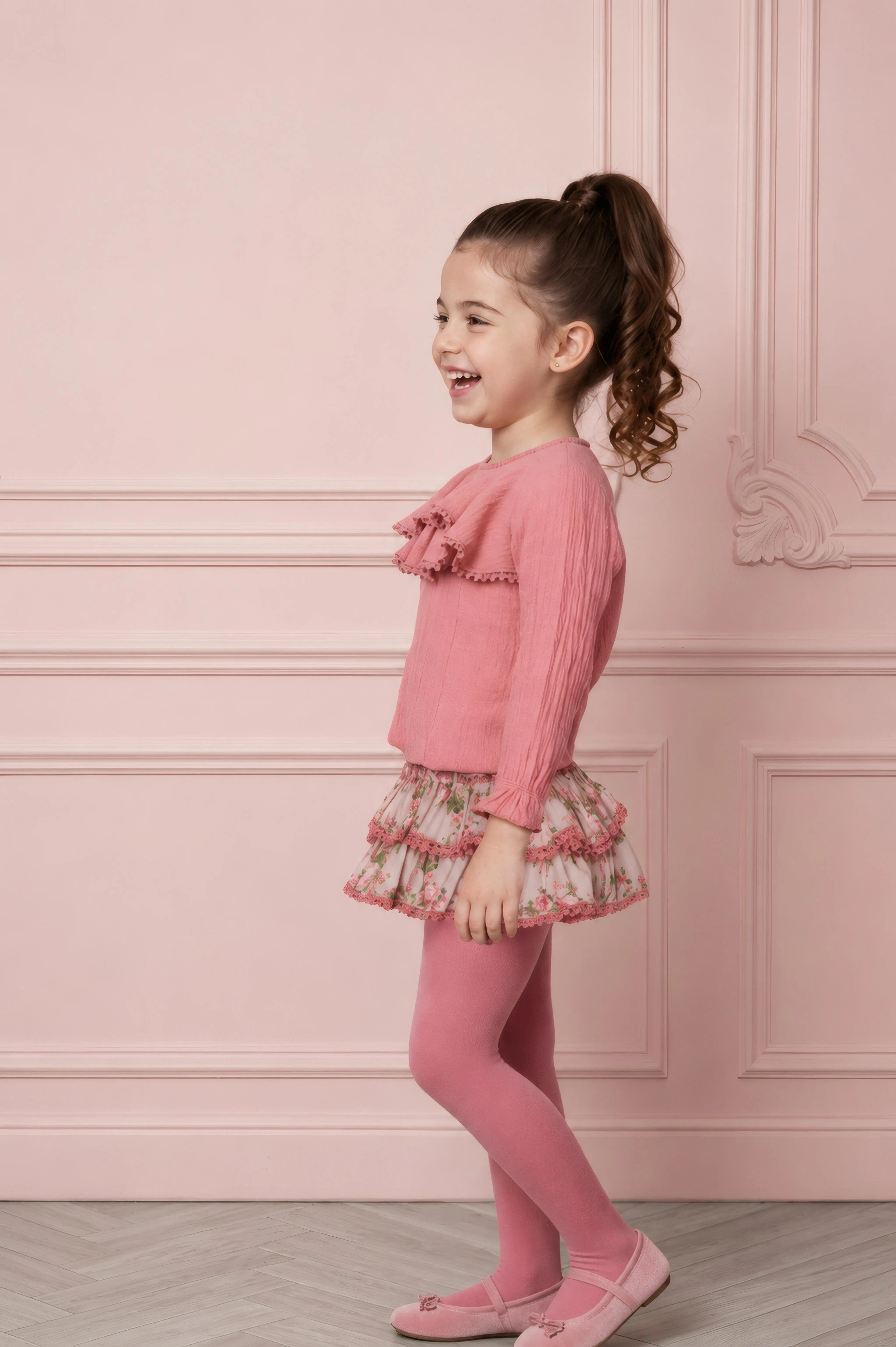 AW26 Miranda Girls Floral Jam Pant Set Miranda
