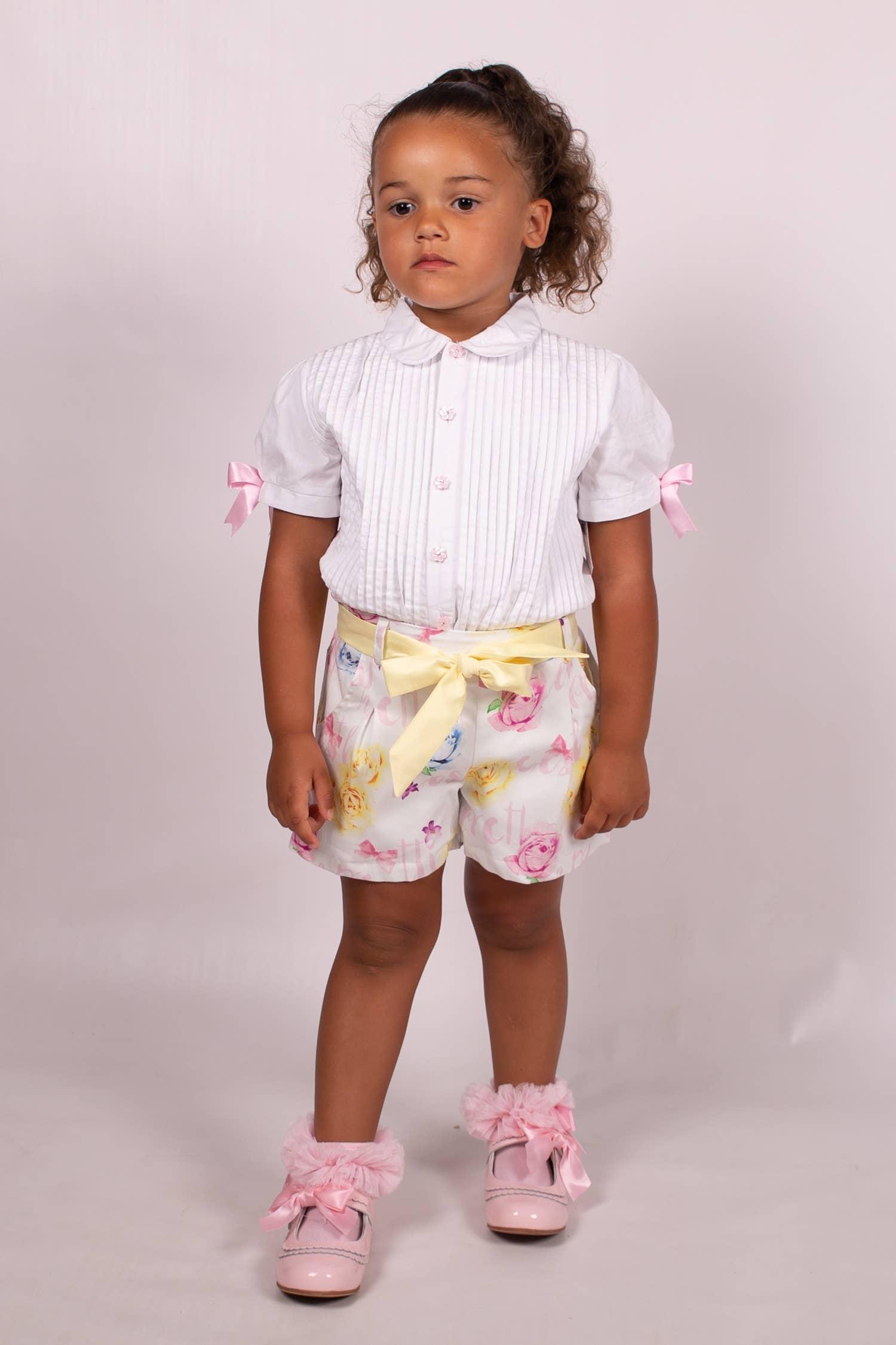 Beau Kid girls 2pc short & blouse set