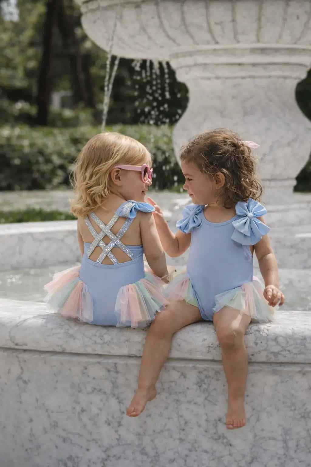 SS26 Girls Summer Ballerina Tulle Swimming Costume