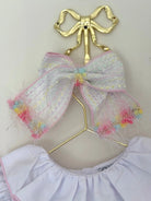 SS26 Naxos Baby Girls Chanel Tassle Hairbow Naxos