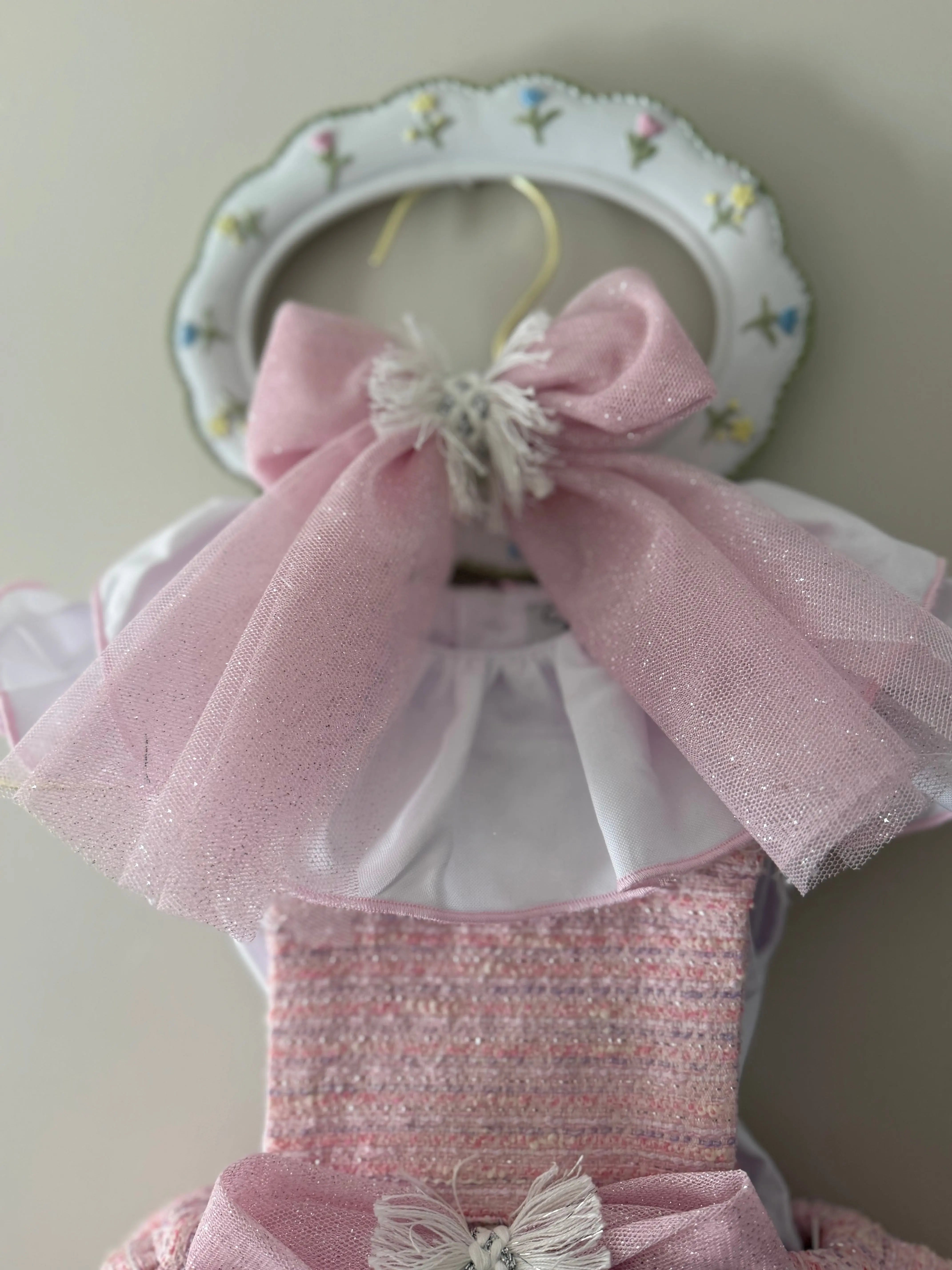 SS26 Naxos Baby Girls Pink / Lilac Shirt & H Bar Romper Naxos