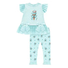 SS26 Girls Mint Tulle Ice Cream T-Shirt & Legging Set Dainty Delilah
