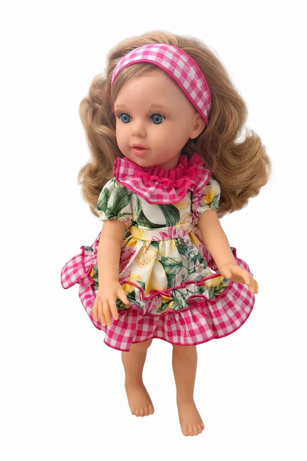 Babine Girls Floral Matching Doll & Outfit Babine