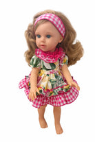Babine Girls Floral Matching Doll & Outfit Babine