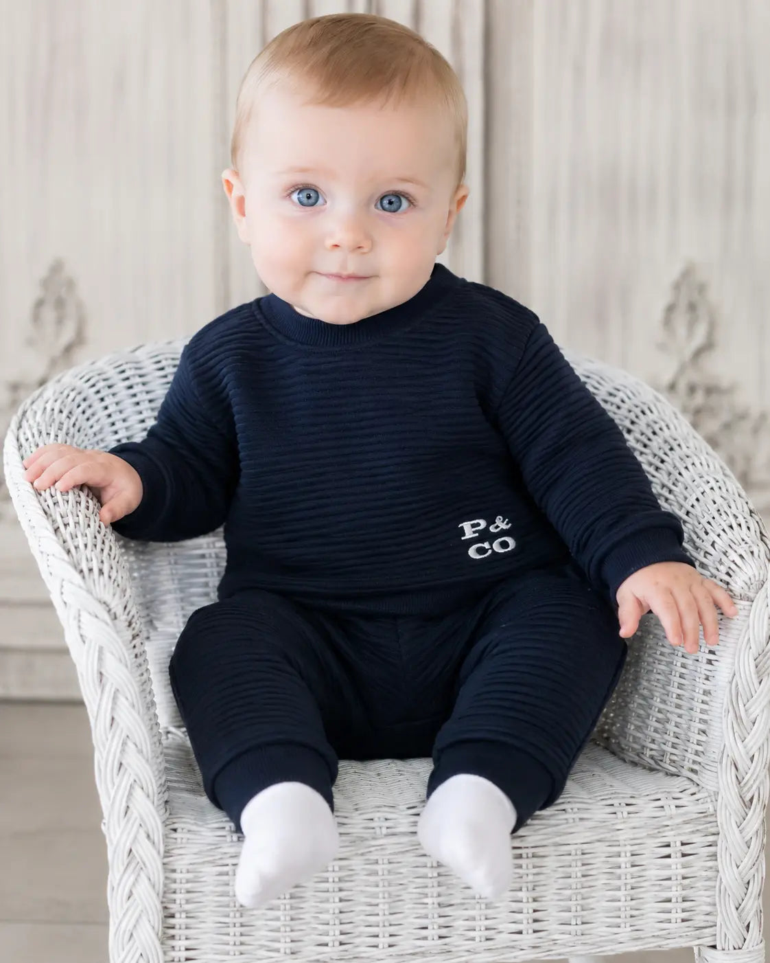 Dainty Delilah Navy Blue Boys Tracksuit Dainty Delilah