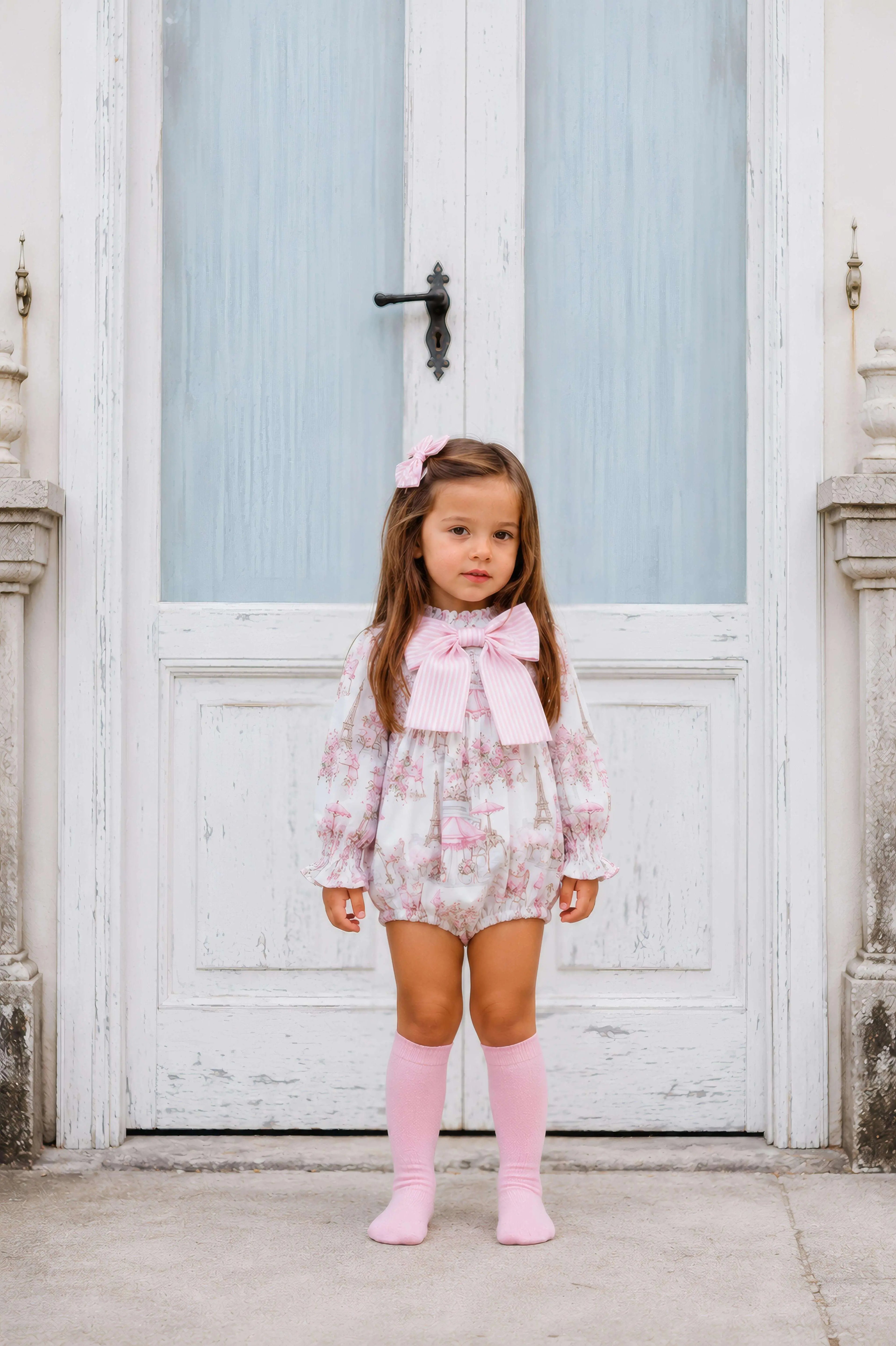 AW26 Dainty Delilah Baby Girls Paris Romper Dainty Delilah