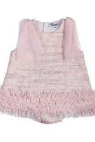 SS26 Naxos Baby Girls Pink Tulle Dress & Knickers Naxos