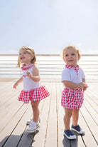 Miranda Baby Boys Red Check Shirt & Short Set Miranda