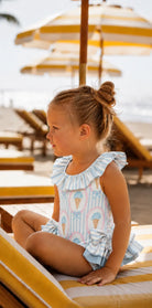 SS26 By Dot Girls Ice Cream Swimming Costume By Dot Kids