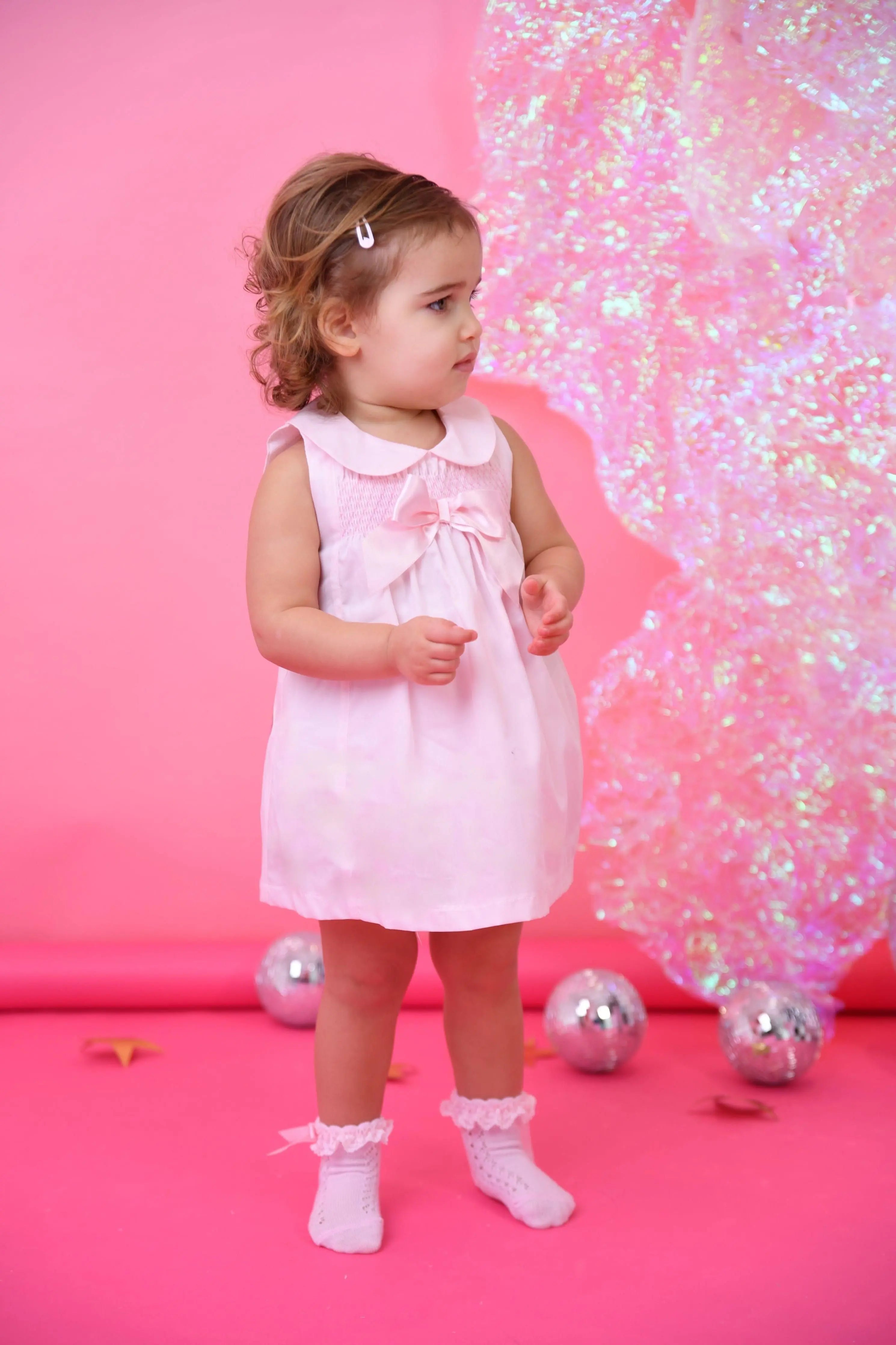 SS25 Baby Girls Francie Dress & Knickers Dainty Delilah