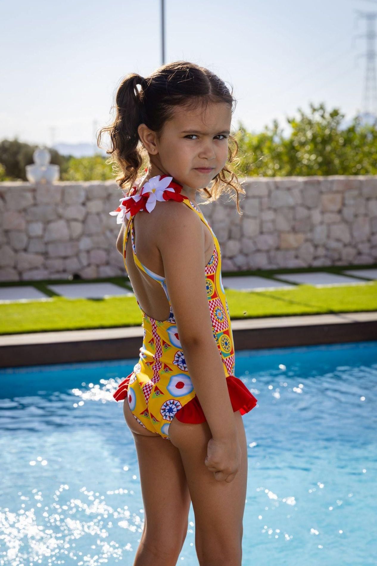 SS25 Rochy Girls Estrella Swimming Costume