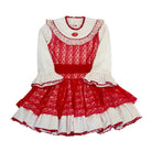 AW24 Beatriz Montero Ruby Dot Drop Waist Dress
