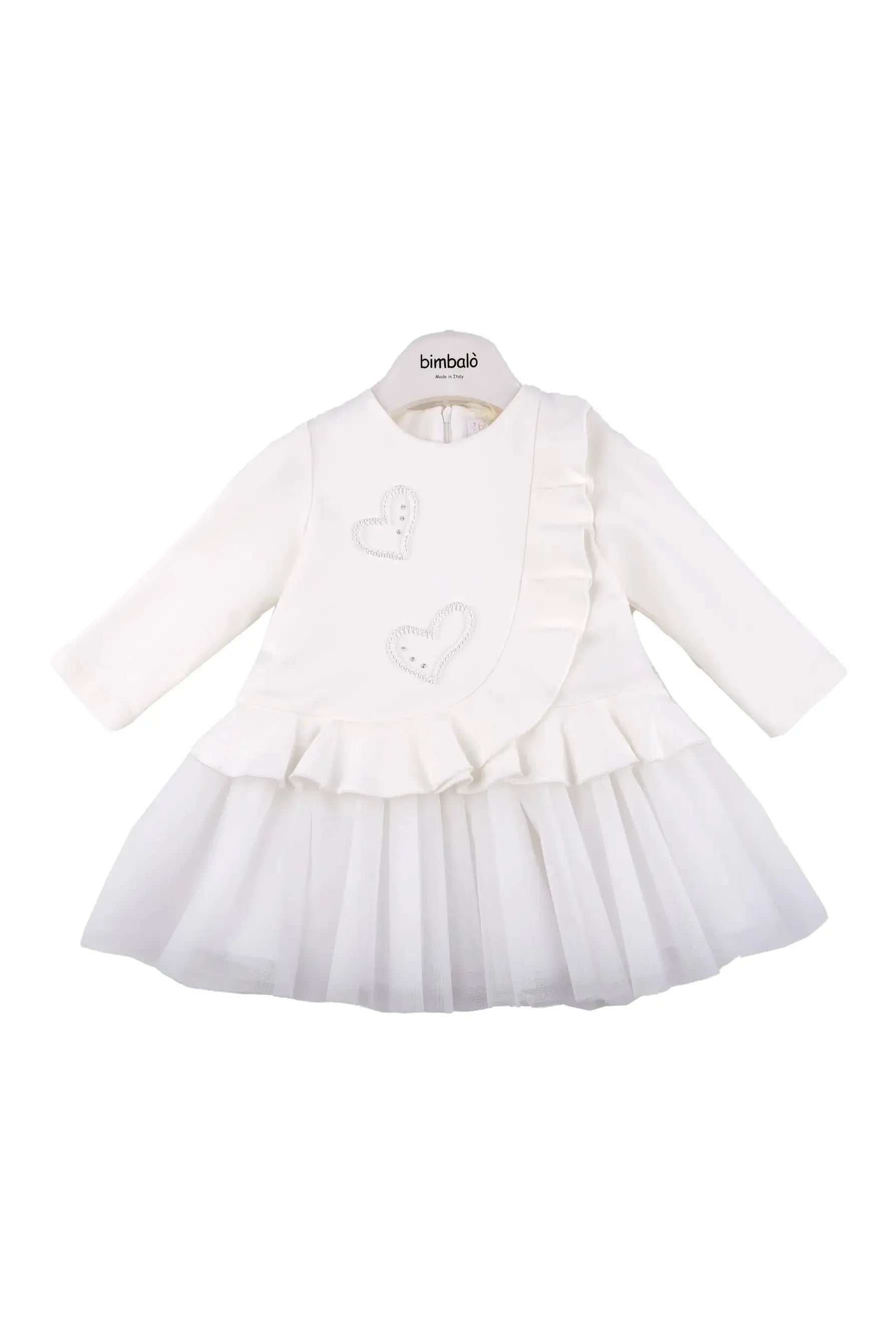 AW24 Bimbalo Girls Ivory Tulle Dress Dainty Delilah