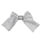 AW24 Naxos Girls Silver Croc Hair Bow