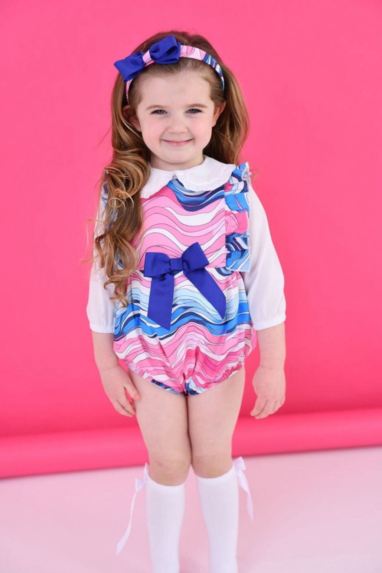 AW24 Rochy Girls Pucci Romper Set Dainty Delilah