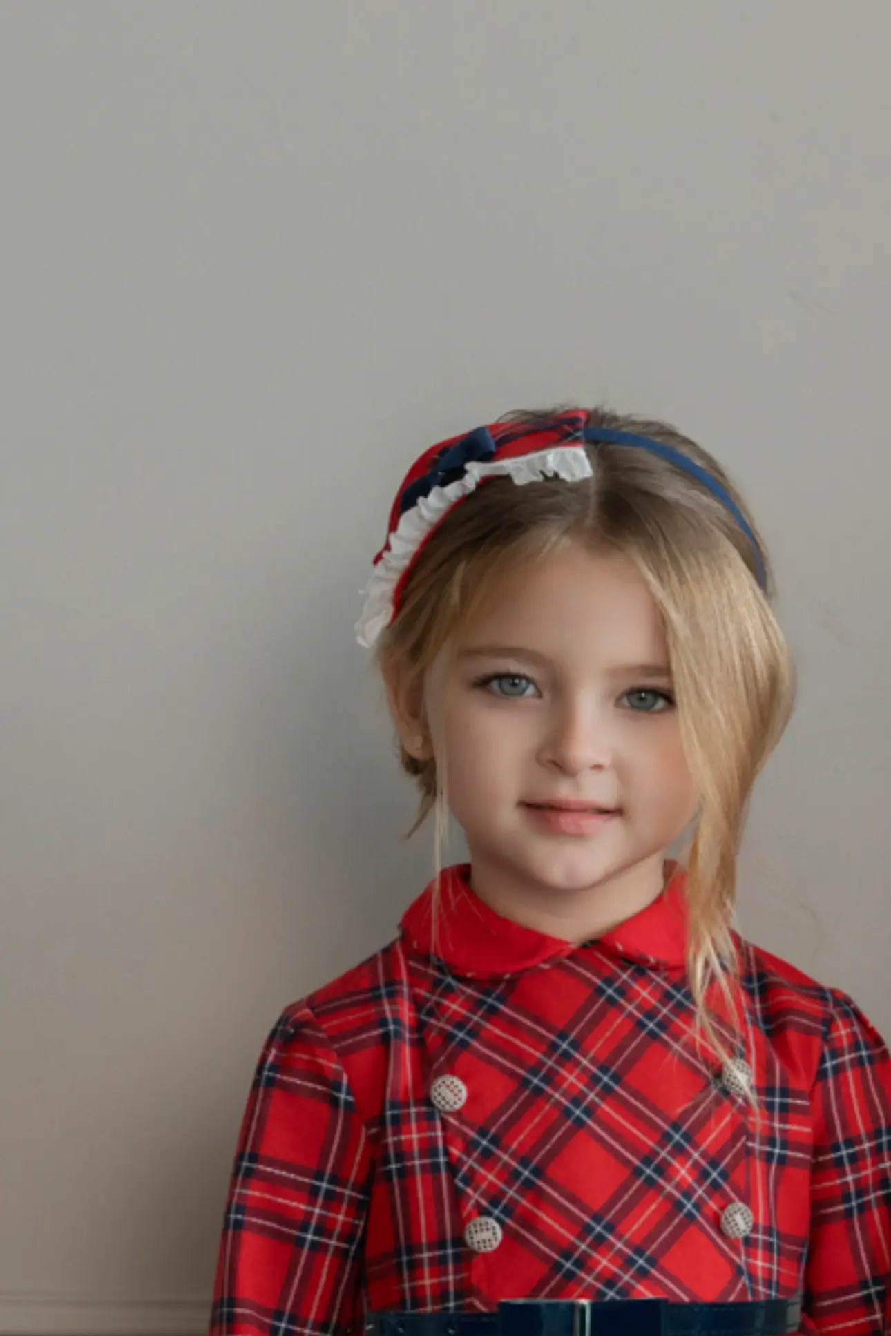 AW25 Girls Miranda Tartan Headband Miranda