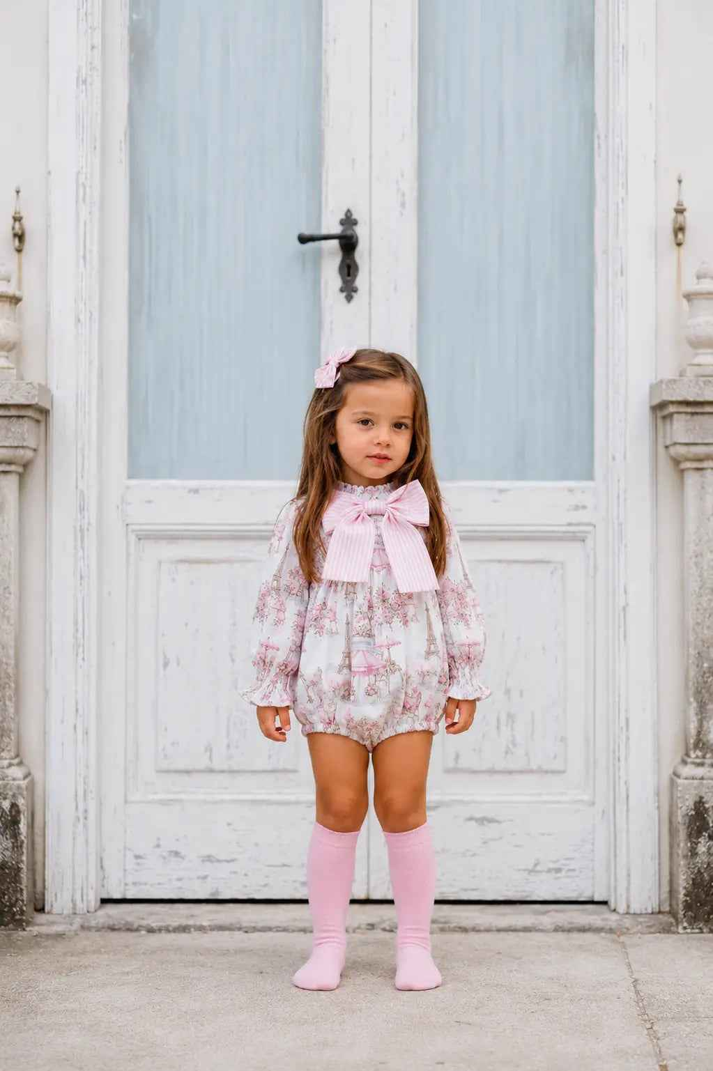 AW26 Dainty Delilah Baby Girls Paris Romper