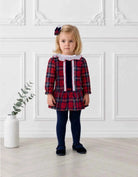 AW26 Miranda Girls Red Tartan Dress