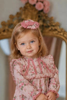 AW26 Miranda Baby Girls Vintage Rose Floral Dress Miranda