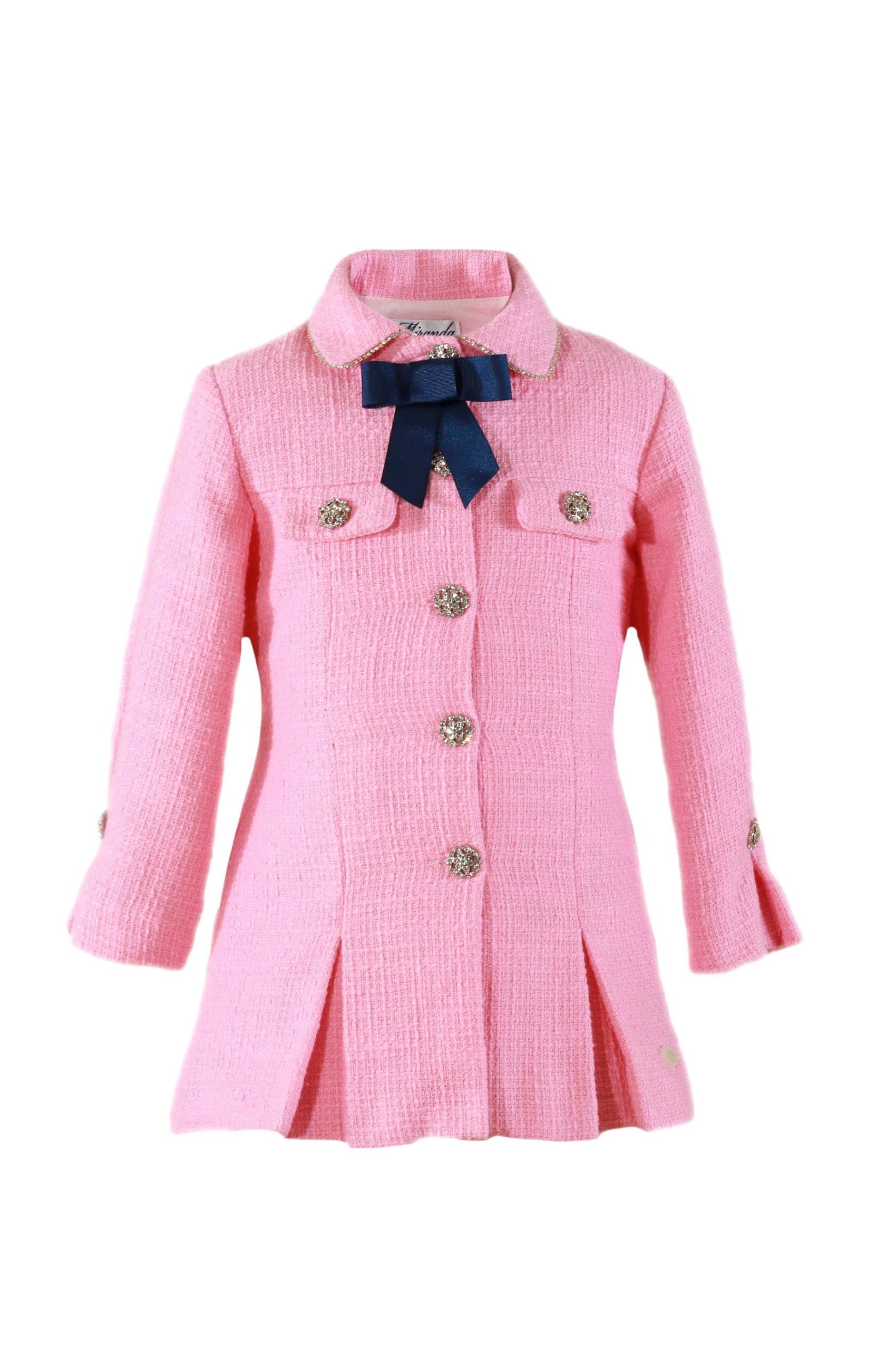 AW24 Miranda Girls Pink Chanel Dress 227V