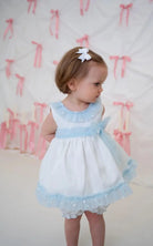 SS25 Baby Girls Tulle Lace Dress & Knickers Dainty Delilah