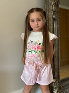 Beau Kid girls 2pc short &  blouse set BEAU KiD