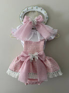 SS26 Naxos Baby Girls Pink / Lilac Shirt & H Bar Romper Naxos