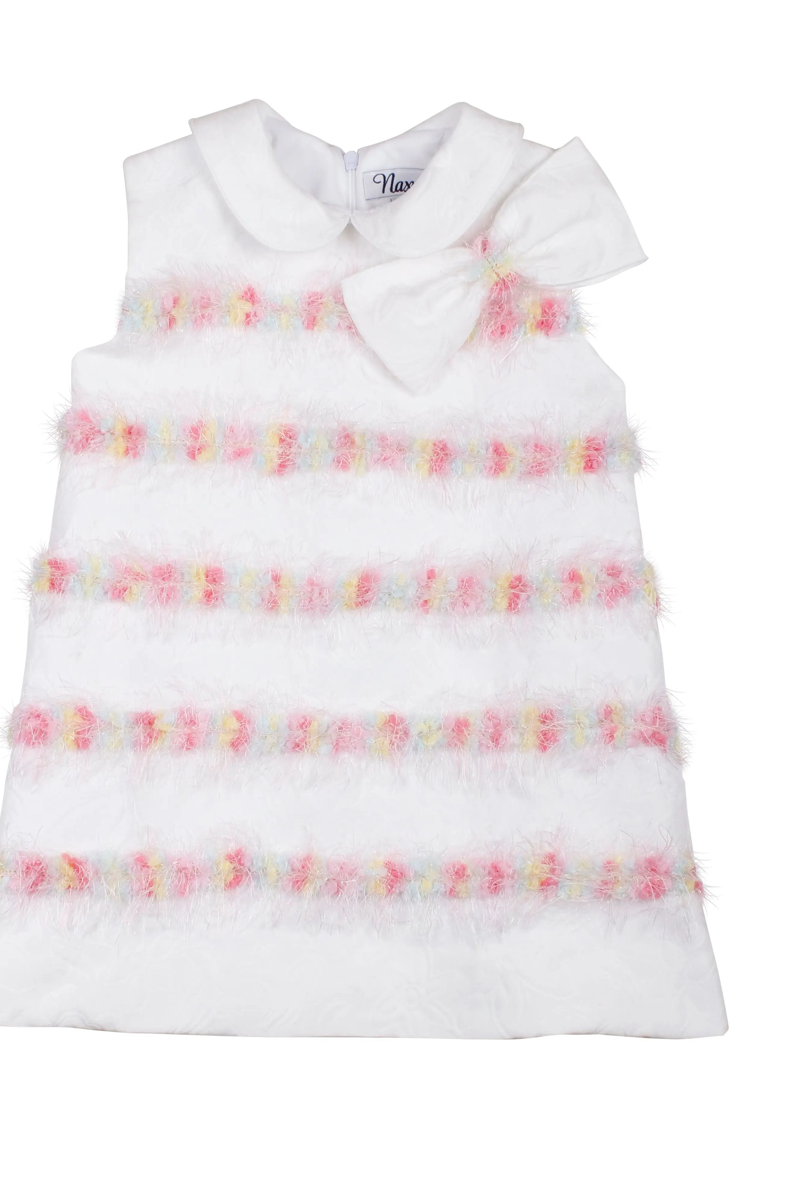 SS26 Naxos Girls Pastel Confetti Tulle Dress Naxos