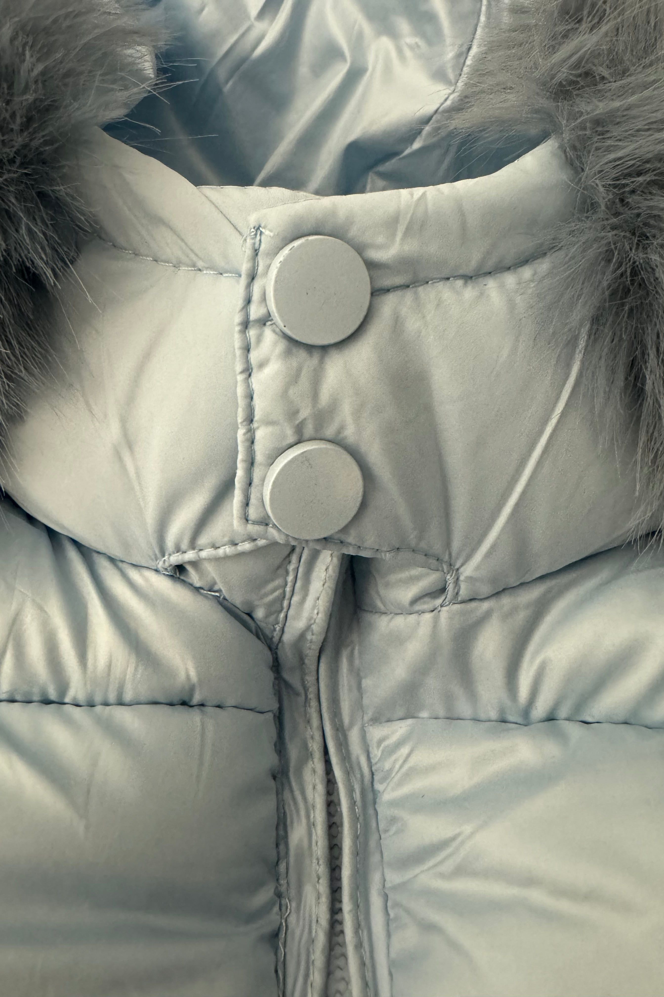 Blue Fur Hood Boys Coat (Please Read)