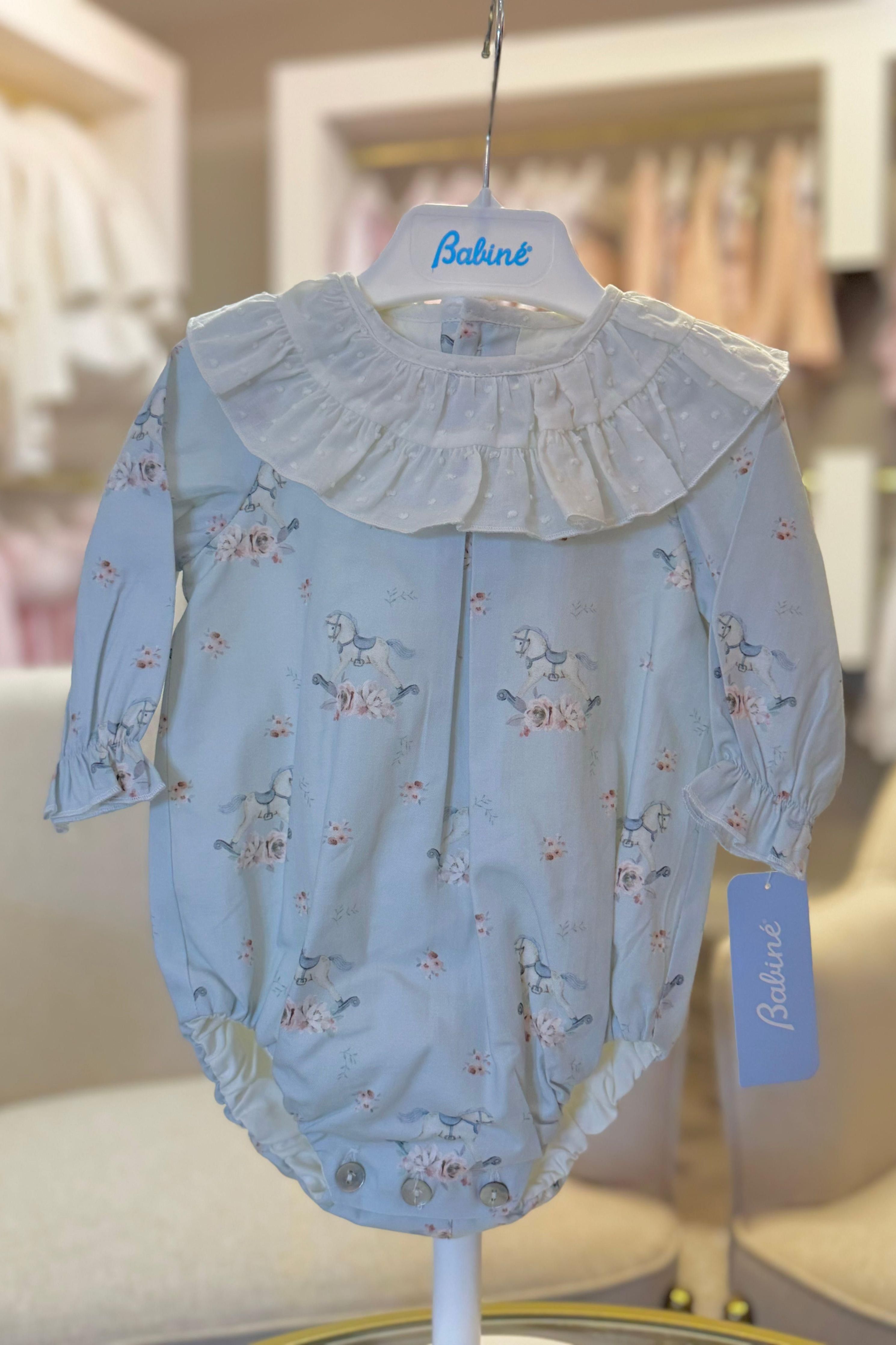 AW24 Babine Blue Carousel Romper