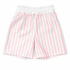 Boys Summer Pink Stripe Swimming Shorts Dainty Delilah