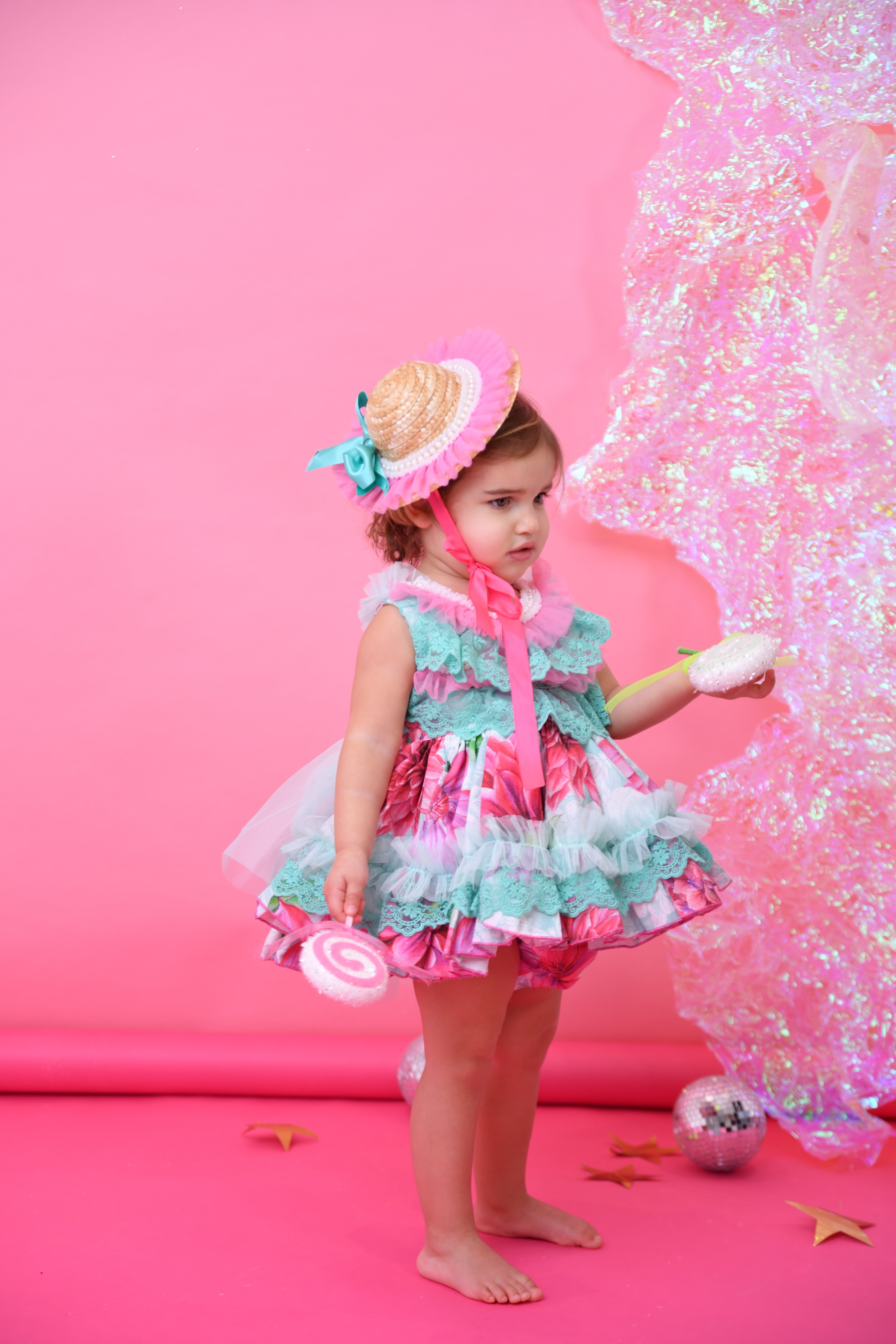 SS25 Ela Confeccion Blossy Dress & Hat Ela Confeccion