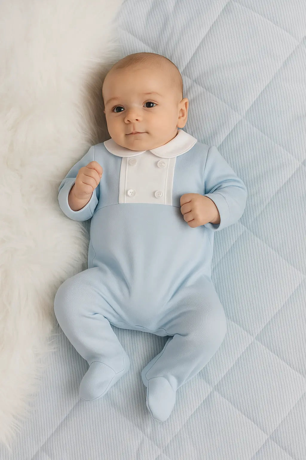 Dainty Delilah Baby Boys Spanish Babygrow Dainty Delilah