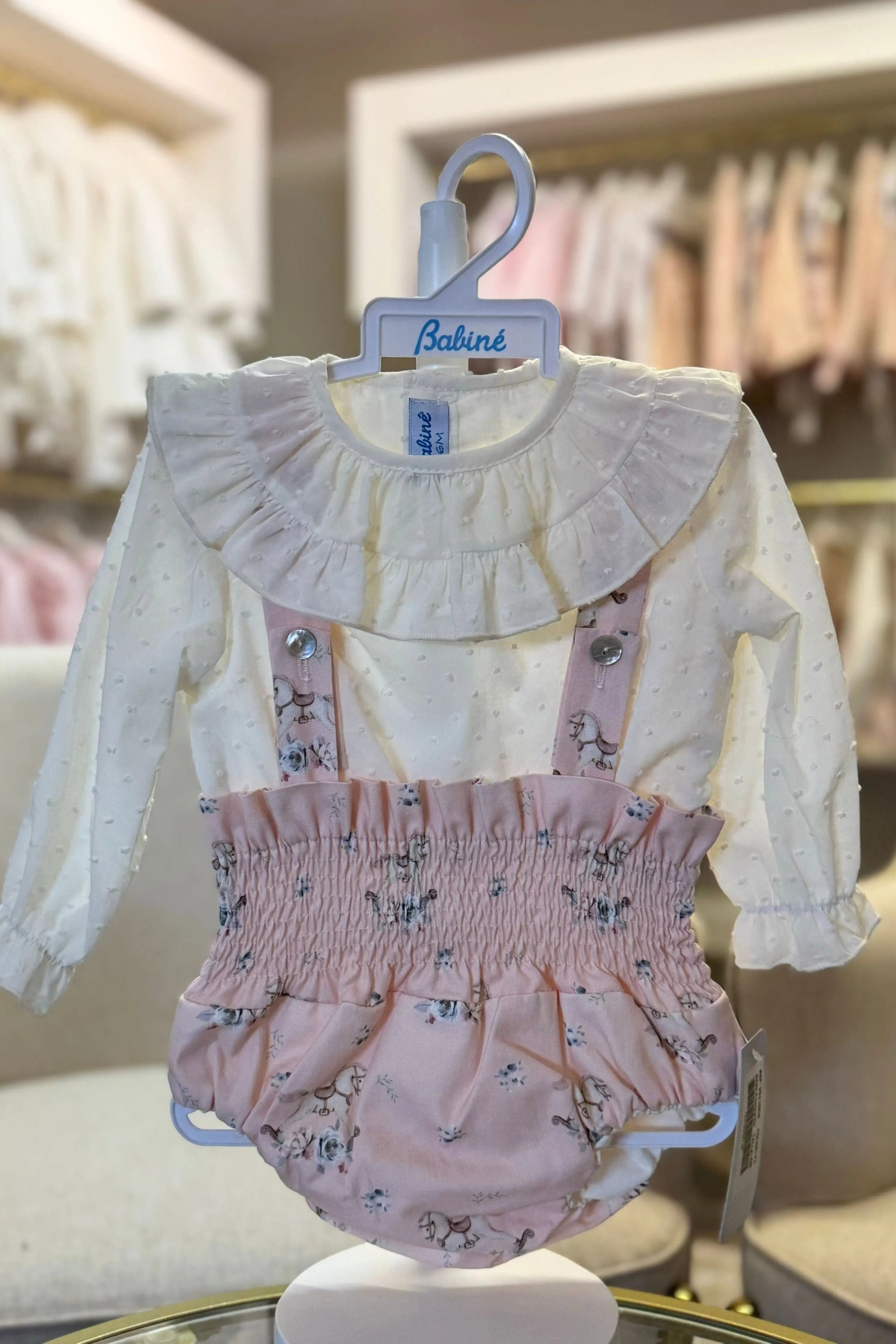 AW24 Babine Girls Pink Carousel Set