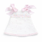 SS26 Baby Girls Pink & Cream Spot Tulle Dress Dainty Delilah