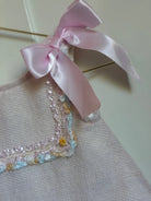 SS26 Baby Girls Pink Open Back Tulle Dress Dainty Delilah