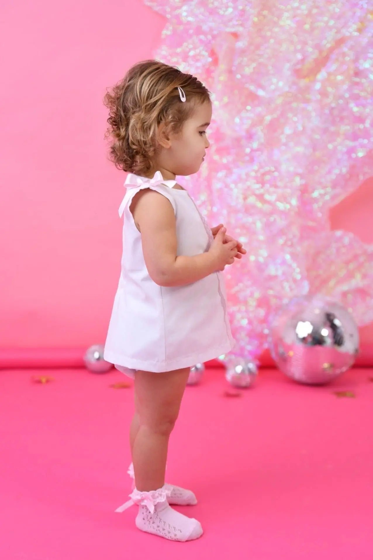 SS25 Baby Girls Ditsy Dress & Knickers Dainty Delilah