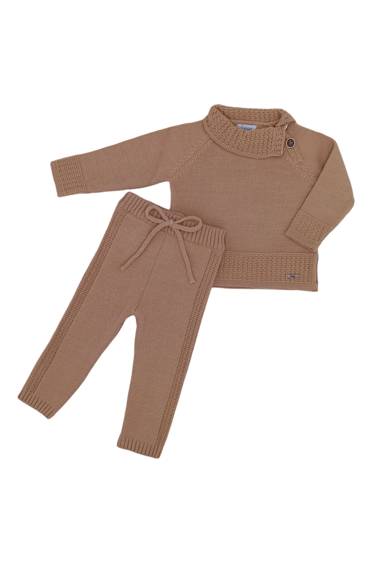 AW24 Rahigo Baby Girls Camel Tracksuit