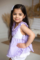 EXCLUSIVE - SS25 Babine Girls Lilac Short Set