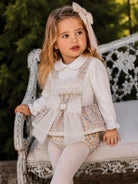 AW26 Naxos Baby Girls Multi Tweed H Bar Set Naxos