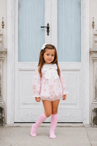 AW26 Dainty Delilah Baby Girls Carousel Romper Dainty Delilah