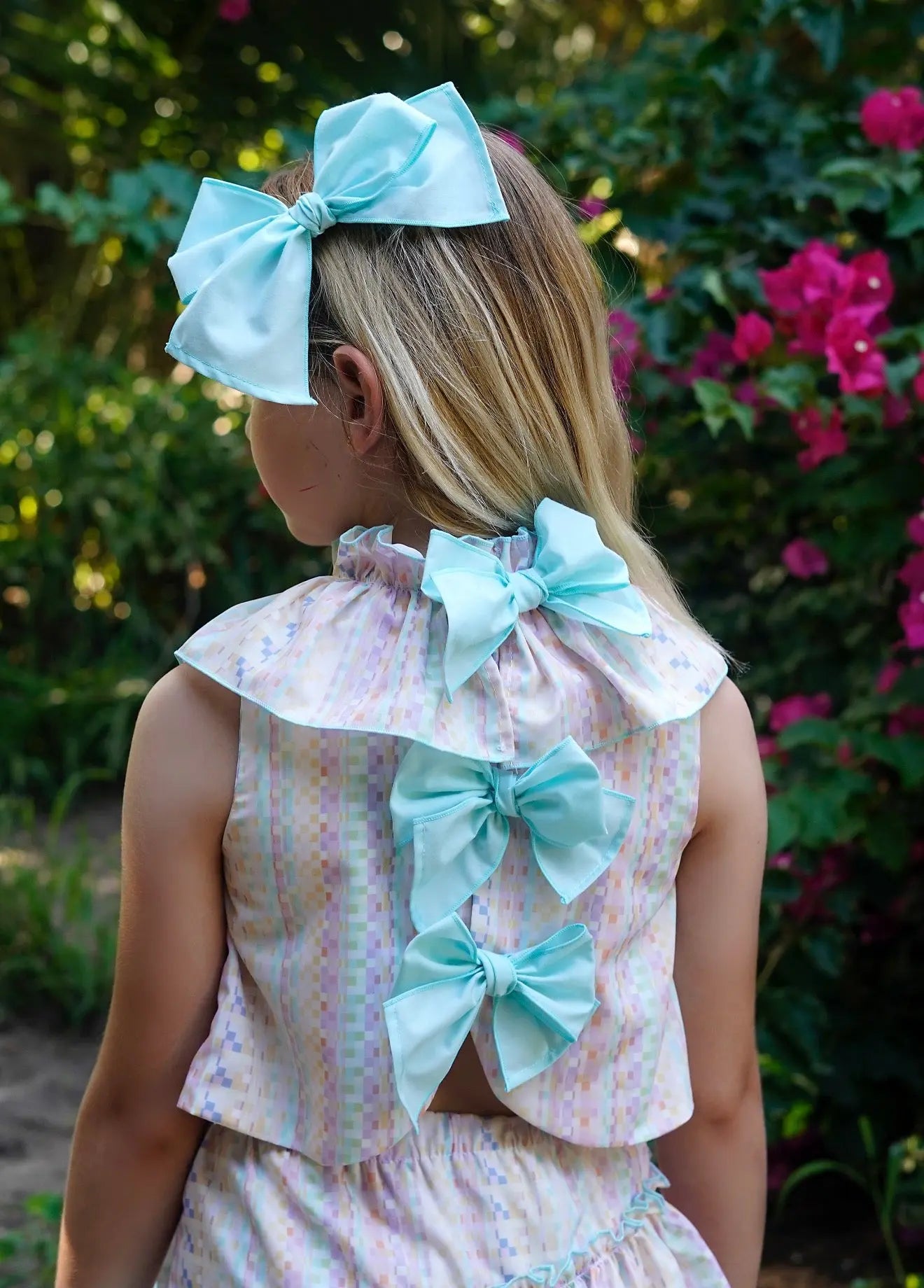 Babine Girls Missoni Abstract Shirt & Skirt Set Babine